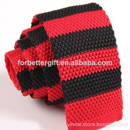Hot 100% Cotton Knitted Skinny Ties for Men